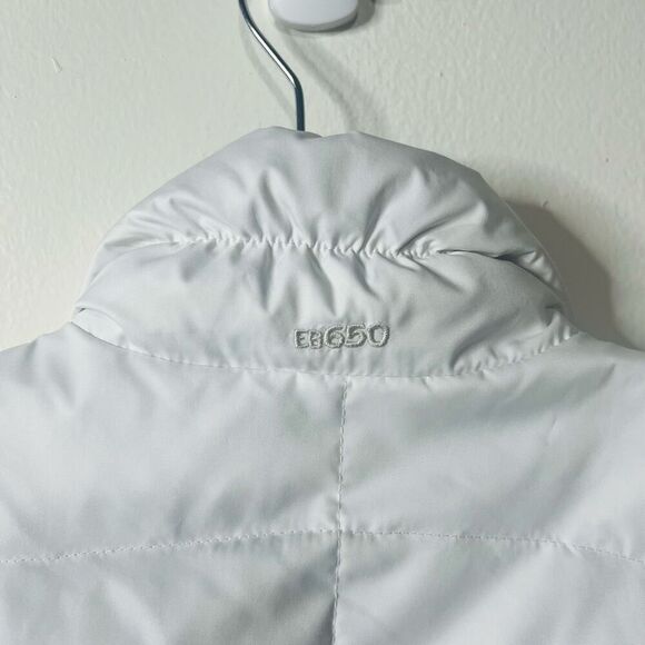 Eddie Bauer White Puffer Down Vest Sz Small - Picture 8 of 12